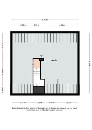 Floorplan - De Bongerd 9, 6151 BR Munstergeleen